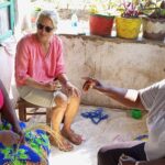 Visit to supported business